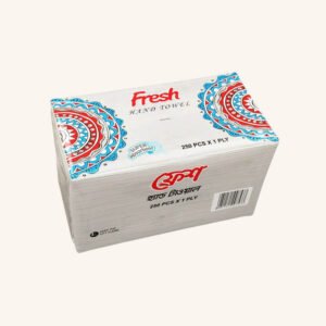 ফ্রেশ হ্যান্ড টাওয়েল (২৫০ পিস)